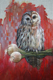 Bosui(l) -30 x 40 cm - olieverf op doek