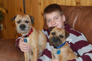 Matt with Rory and Rosie