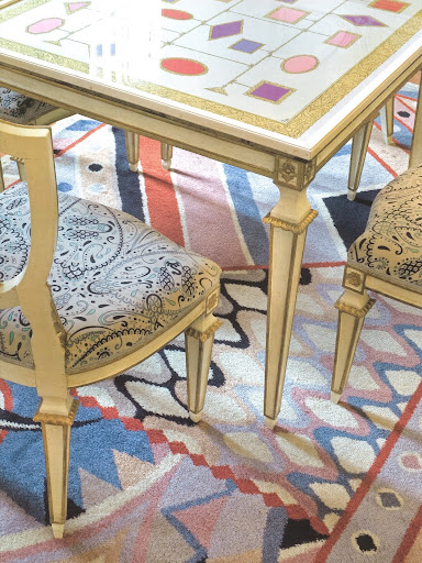 Everything in Palazzo Pucci is customized with Pucci fabrics, patterns, and motifs.