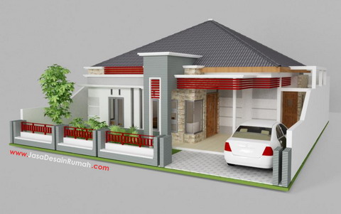 Gambar Rumah Tinggal on Jasa Desain Rumah Rumah Pak Wicara 2 Jpg