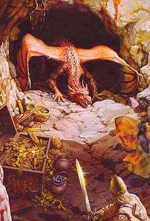 Sigurd And The Dragon Fafner, Asatru Gods And Heroes