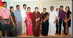 Sivakumar family  with CM