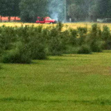 June 6, 2011 - Lighting caused fence to set post on fire and the field next to the blueberry orchard