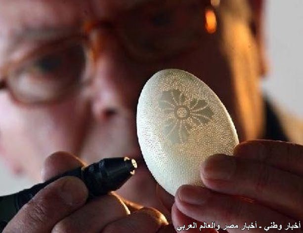 شاهد صور النحت على قشر البيض صور روعة