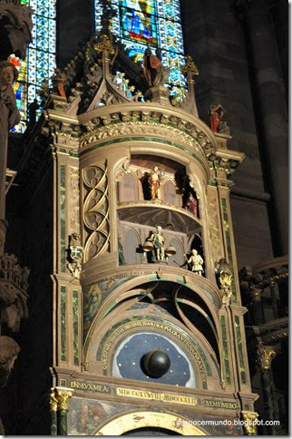 036-Estrasburgo. Catedral. Interior. Reloj astronómico - DSC_0197