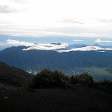 Clouds move in over Gunung Tujuh (Andy Dean, April 2011)