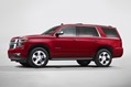 2015 Chevrolet Tahoe in Crystal Claret side view from New York Reveal 2015 Chevrolet Tahoe in Crystal Claret side view from New York Reveal