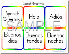 Spanish Greetings