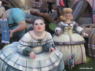 Falla Plaça del Pilar 2012.