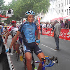 Pavel Stuchlik from the Marco Polo Cycling Team before the start of the Derny race in Bochum. (photo: Francis Cerny)