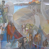 Menschwerdung, Öl auf Leinwand , 110x80 cm, Copyright by O.Weinreich 2010