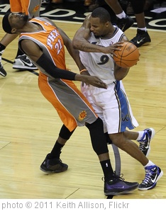 'Hakim Warrick and Rashard Lewis' photo (c) 2011, Keith Allison - license: http://creativecommons.org/licenses/by-sa/2.0/