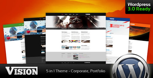 Vision - Corporate and Portfolio WP Theme - Business Corporate