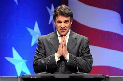 Perry praying
