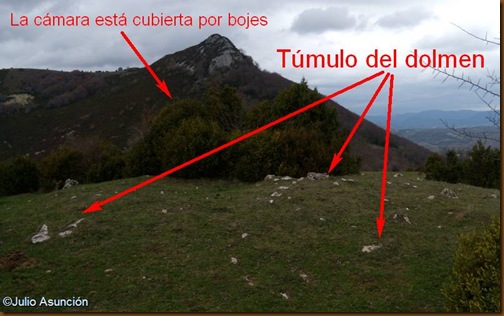 Dolmen - ruta arqueológica de Olaldea