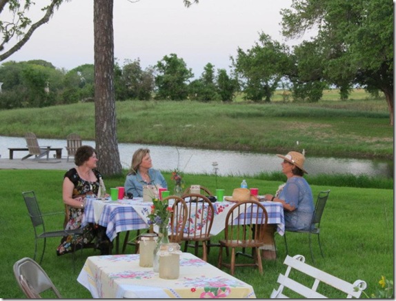 Picnic Guests enjoy the quiet