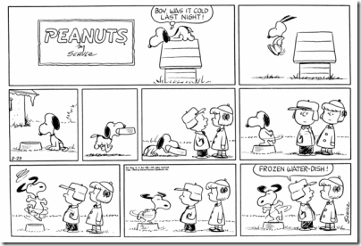 1964-02-23 - Snoopy as an ice skater
