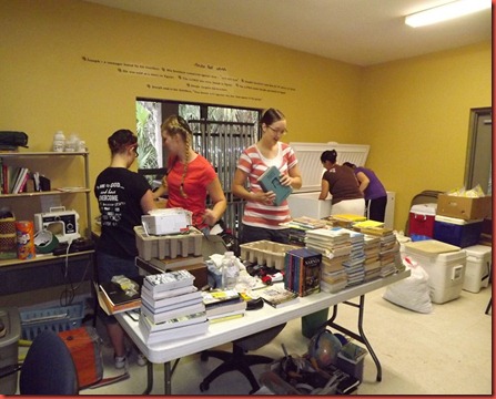 Youth - Gator camp cleaning library