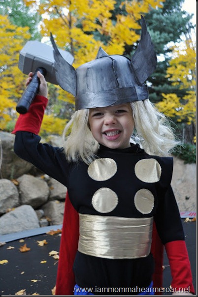 Todo Halloween: Disfraz casero de Thor para niño