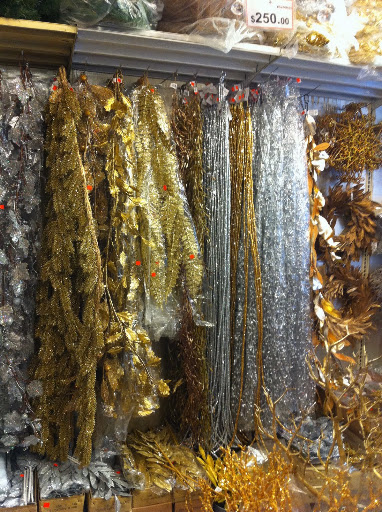 For Christmas decorations, I knew where to come for garlands.