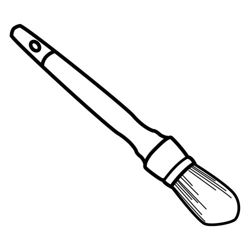 PINCEL dibujo para colorear - Imagui