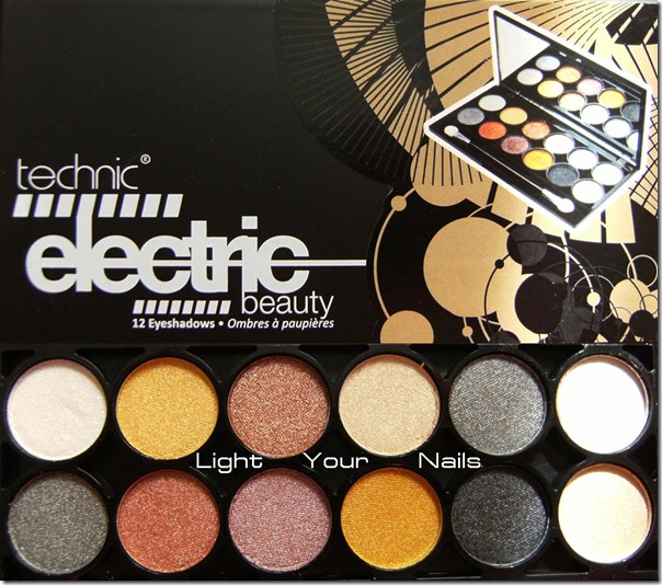 Technic Electric beauty eyeshadow palette Technic Electric beauty eyeshadow palette