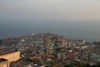 View of Naples and the Mediterranean Sea from Castel Sant'Elmo