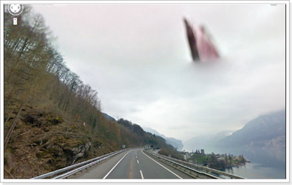 Dios en un mapa de Google