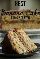 Best Banana Cake from Scratch | personallyandrea.com