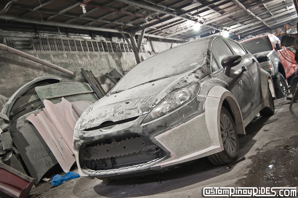 Atoy Customs Ford Fiesta Wide Body Custom Pinoy Rides pic1