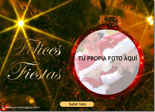 felicitaciones de navidad personalizadas gratis con foto