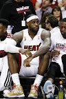 LeBron Sports Championship Gold LBJ X in Miami Heat Opener lebron james nba 121030 mia at bos 04 LeBron Sports Championship Gold LBJ X in Miami Heat Opener