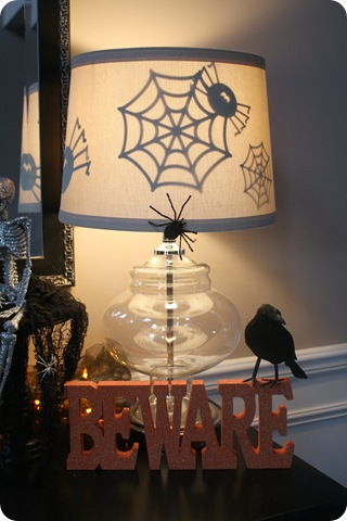 halloween lamp shade