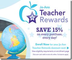 joann teacher rewards