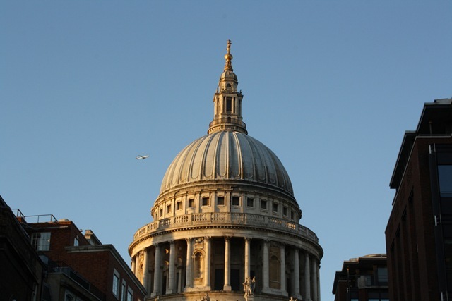 St Paul's Cathedral in Beautiful Autumnal Light