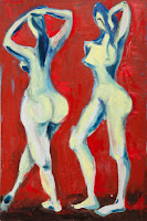 Miss Booty. Oil on canvas, 35x30