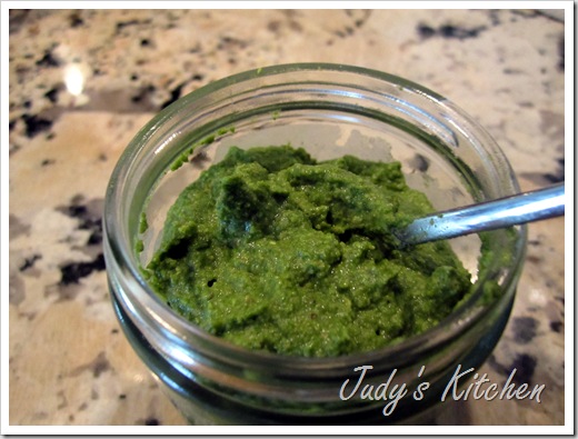 asparagus spinach pesto