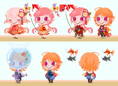 涼夏金魚 涼夏金魚,ポケコロ,ポケットコロニー