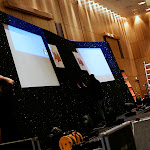 Ezer Mizion - as the set goes up. Ezer Mizion - as the set goes up.