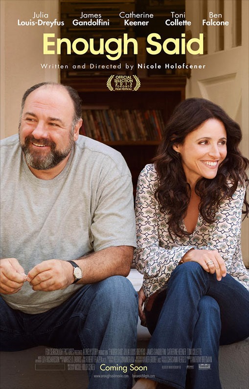 Enough Said poszter és trailer, főszerepben James Gandolfini