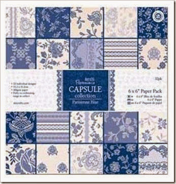 Papermania Capsule Collection Parisienne Blue