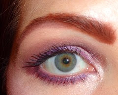 eye wearing Pencil Me In _Purple Passion eye open