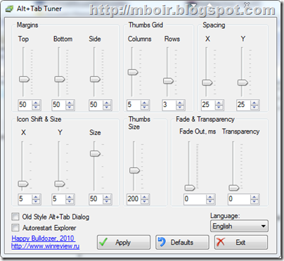 Alt Tab Tunner