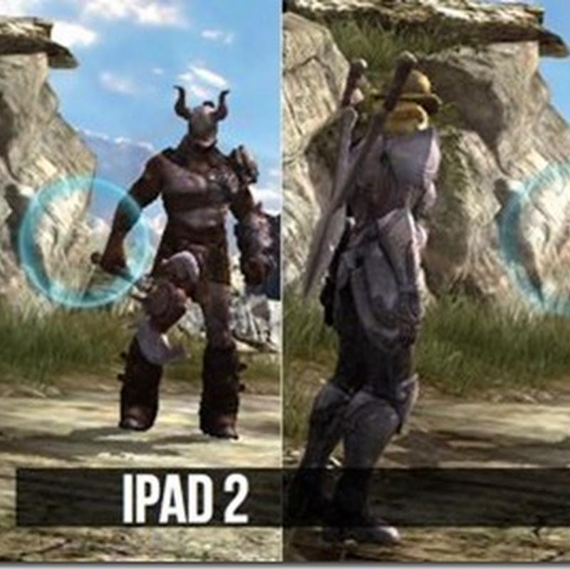 Infinity Blade II auf iPad 2 und iPad 3 - Ein Grafikvergleich