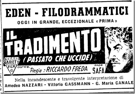 tradimento 12-9-51 tradimento 12-9-51