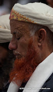 I like his henna-dyed beard. Friday prayer on 60 Meter Rd, Sana'a, Yemen جمعة الوفاء لأبين  في شارع الستين بصنعاء