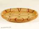 SOLD! - Circus of Power: Maple & resin, 12in. diam.