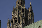 Close up on a spire