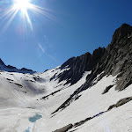 Lac Glac� et col d'Astazou