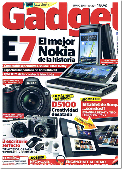 Revista Gadget Junio 2011